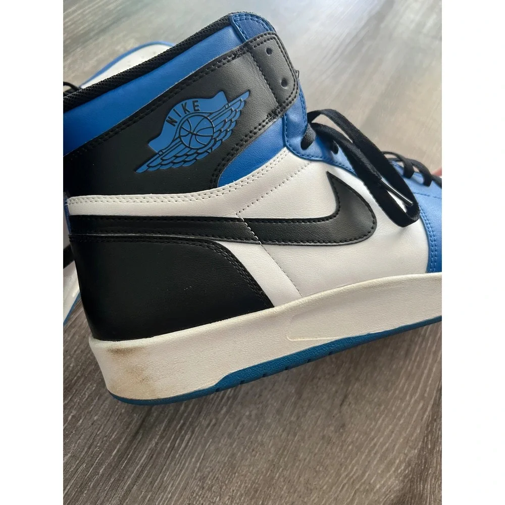 Nike Air Jordan 1.5 Retro Reverse Mens 11 Soar Blue Leather Sneakers 332550-400